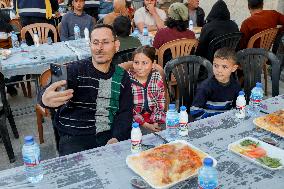 Iftar In al-Numan Mosque During Ramadan - Idlib