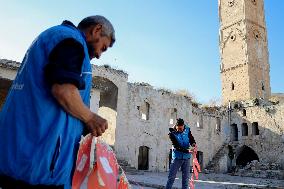 Iftar In al-Numan Mosque During Ramadan - Idlib
