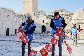 Iftar In al-Numan Mosque During Ramadan - Idlib