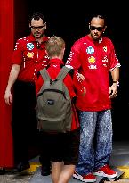 Lewis Hamilton At Australia F1 Grand Prix - Melbourn