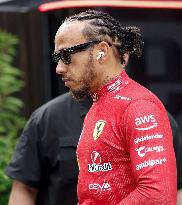 Lewis Hamilton At Australia F1 Grand Prix - Melbourn