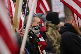 Anti Trump Protest on National Mall - Washington