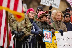 Anti Trump Protest on National Mall - Washington