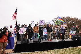 Anti Trump Protest on National Mall - Washington