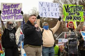 Anti Trump Protest on National Mall - Washington