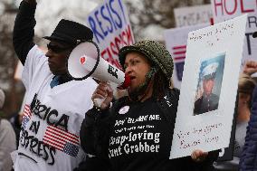 Anti Trump Protest on National Mall - Washington