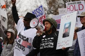 Anti Trump Protest on National Mall - Washington