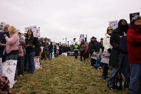 Anti Trump Protest on National Mall - Washington