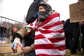 Anti Trump Protest on National Mall - Washington