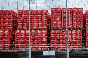 Empties In Empty Crates At Coca-Cola