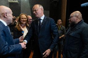 Edouard Philippe Attends Horizons Political Meeting - Lille