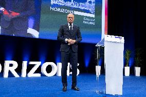 Edouard Philippe Attends Horizons Political Meeting - Lille