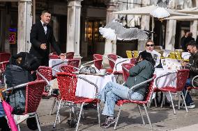 Economy And Business In Venice, Italy