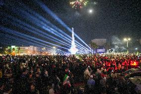 Syrians Mark The 14th Anniversary Of The Revolution In Damascus