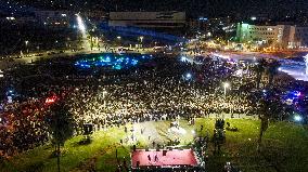 Syrians Mark The 14th Anniversary Of The Revolution In Damascus