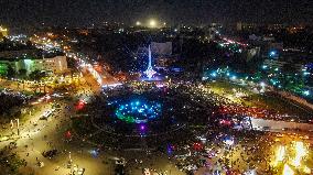 Syrians Mark The 14th Anniversary Of The Revolution In Damascus