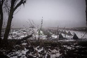 Ground Zero In Sumy Oblast, Ukraine-Russia Border