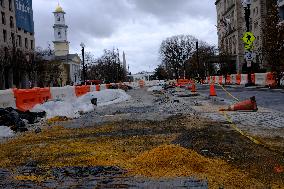 Removal Of Black Lives Matter Plaza