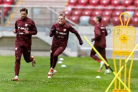 Training camp of the Polish national team