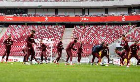 Training camp of the Polish national team