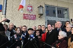 Poland’s PiS Party Protests In Warsaw