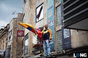 Demonstrations in Support of Colombian President Reforms