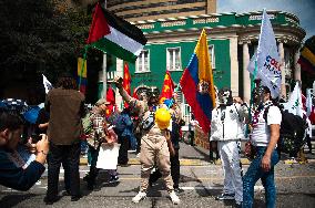 Demonstrations in Support of Colombian President Reforms