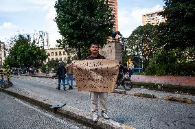 Demonstrations in Support of Colombian President Reforms