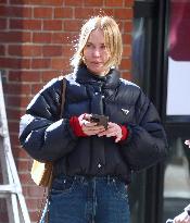 Lara Worthington Out - NYC