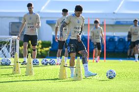 Press Conference And Training Session Of The Argentina National Team