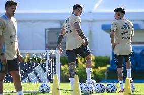 Press Conference And Training Session Of The Argentina National Team