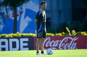 Press Conference And Training Session Of The Argentina National Team