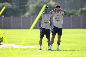 Press Conference And Training Session Of The Argentina National Team