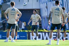 Press Conference And Training Session Of The Argentina National Team