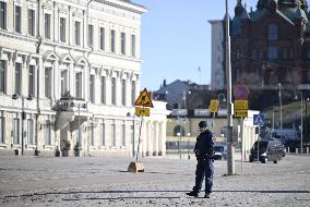 Ukrainian President Volodymyr Zelensky in Finland