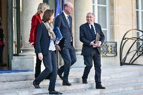 Council of Ministers at the Elysee Palace FA