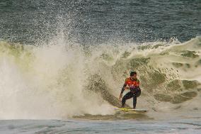 Day 3 Of World Surf Championship (WSL) In Peniche, Portugal