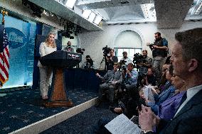 White House Press Briefing By  Press Secretary  Karoline Leavitt