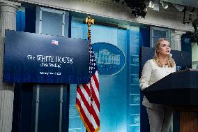 White House Press Briefing By  Press Secretary  Karoline Leavitt