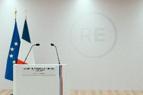 Renaissance Press Conference for the 2026 Municipal Elections - Paris AJ