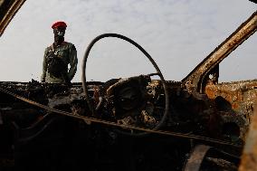 Explosions After Truck Accident Killing 6 And Injuring 19 At Karu, Abuja