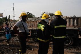 Explosions After Truck Accident Killing 6 And Injuring 19 At Karu, Abuja