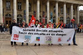 Cultural Workers Rally For Social Rights - Bordeaux