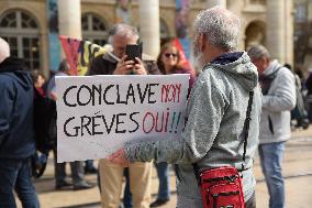 Cultural Workers Rally For Social Rights - Bordeaux