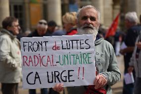 Cultural Workers Rally For Social Rights - Bordeaux