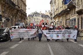 Cultural Workers Rally For Social Rights - Bordeaux