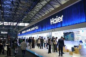 Haier Booth at AWE2025 in Shanghai