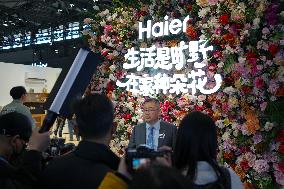 Haier Booth at AWE2025 in Shanghai