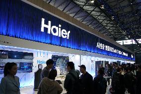 Haier Booth at AWE2025 in Shanghai