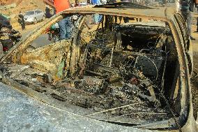 30 Vehicles Burnt, More Than 10 Confined Dead In Abuja Tanker Explosion